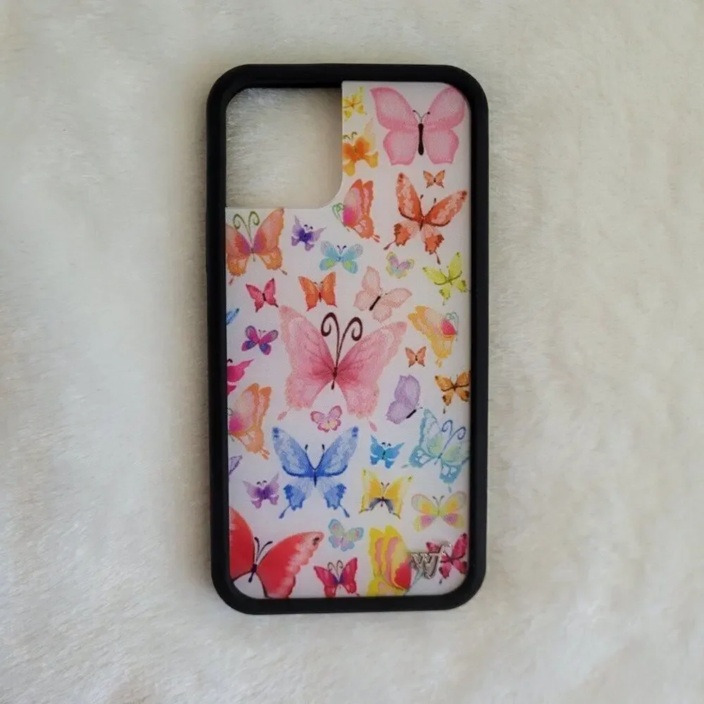 Wildflower | Multi Color Butterfly Flutter Print Case for iPhone 11 pro